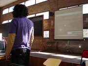 Anthony en su charla (10,72 KB/89,64 KB)